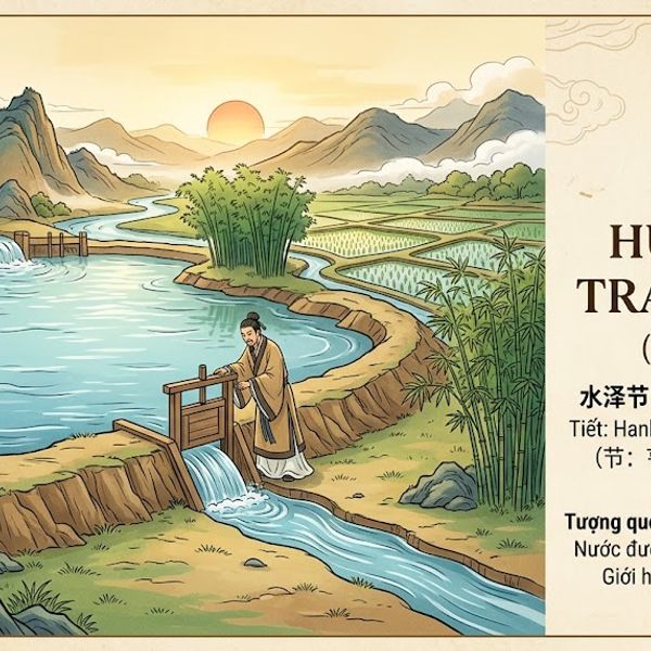 Quẻ Thủy Trạch Tiết (60)