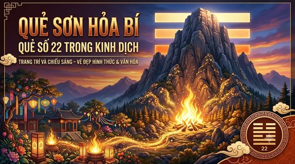 Quẻ Sơn Hỏa Bí (22)