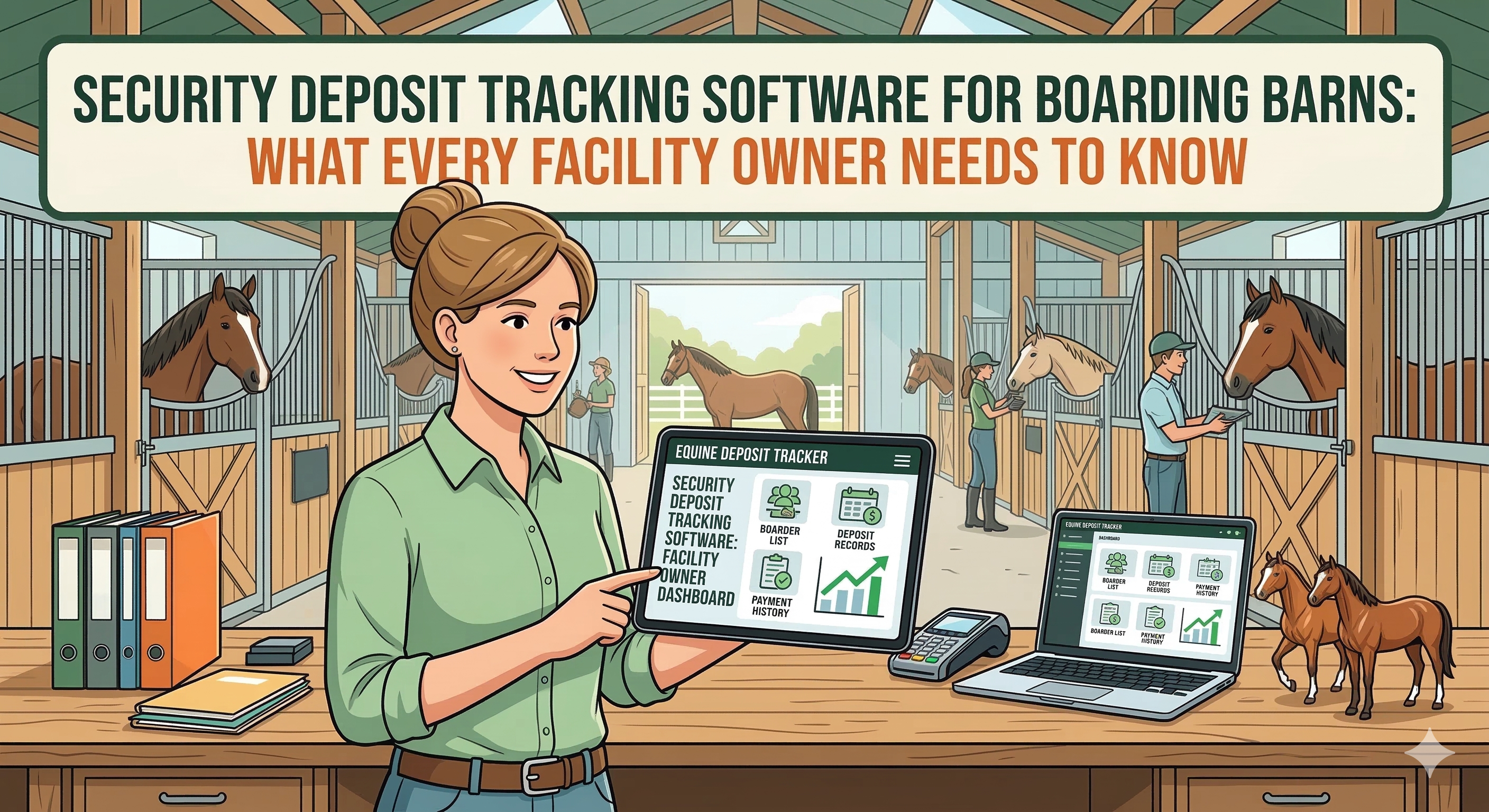 Security Deposit Tracking Software for Boarding Barns: What Every Facility Owner Needs to Know
