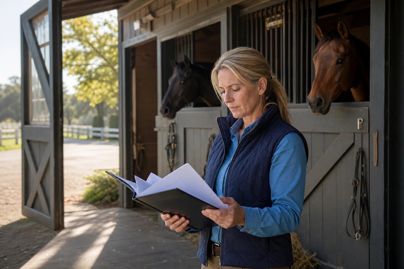 Horse Boarding Insurance and Liability: The Legal Setup Checklist for New Barns