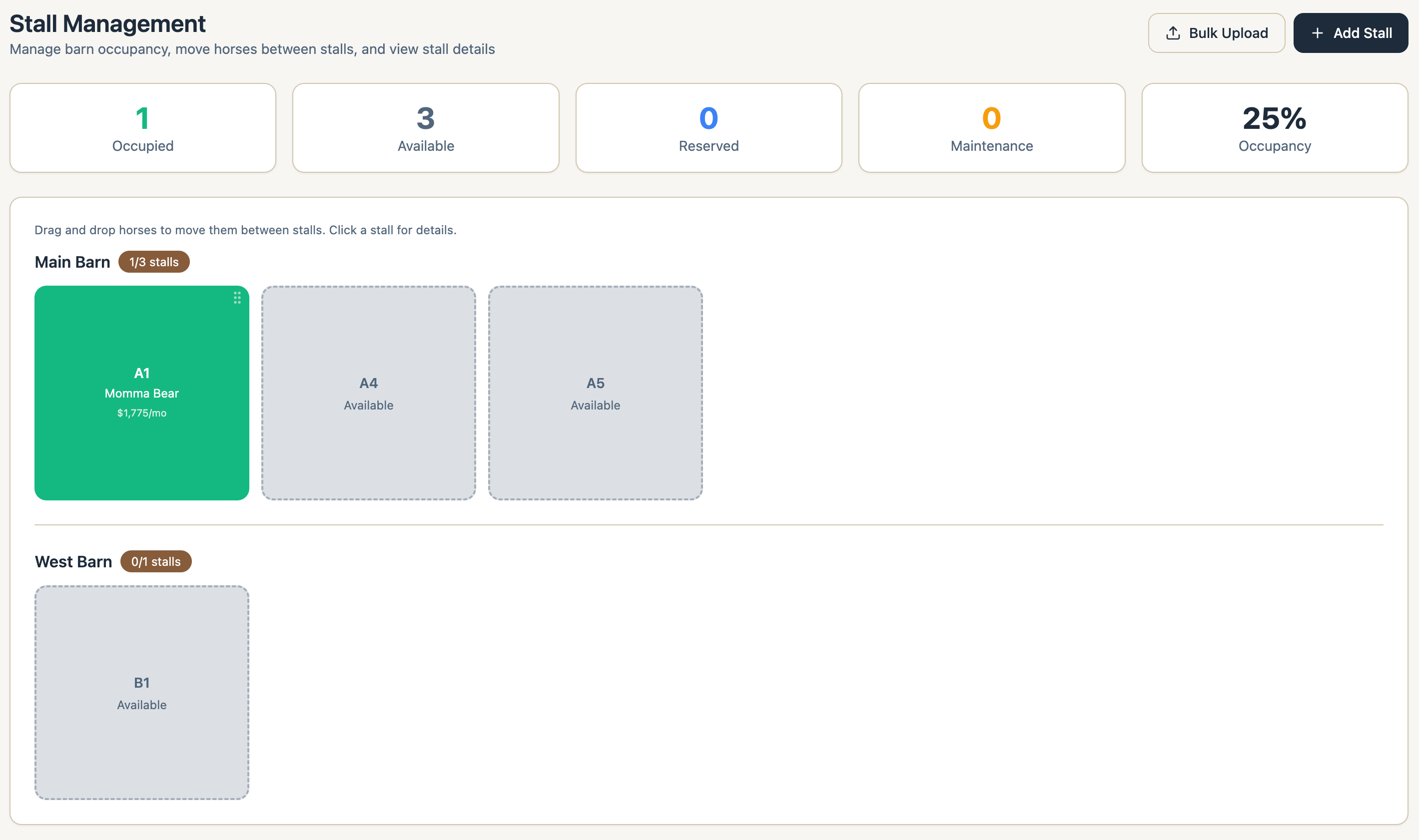 How to Calculate Revenue Per Stall at Your Boarding Barn