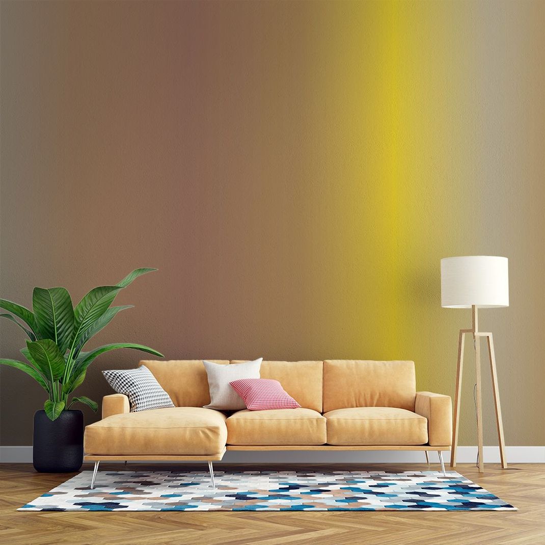 Wallpaper of vertical gradient in yellow and brown shades