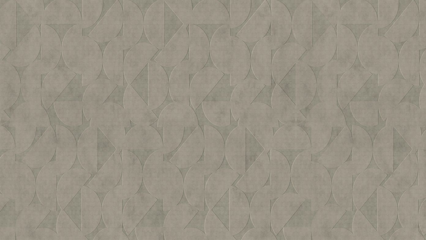 Eclipse 01: Groen botanisch behang met jungle motief, luxe uitstraling.