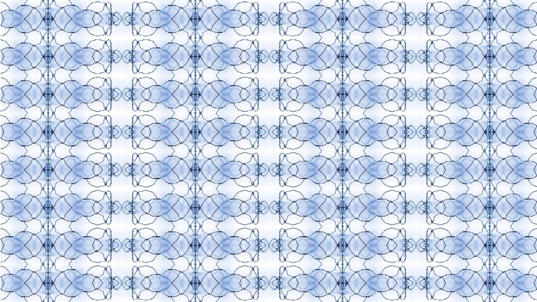 Blue wire mesh wallpaper