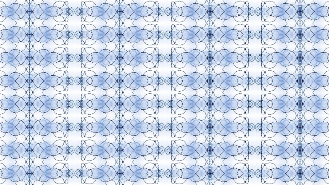 Blue wire mesh wallpaper