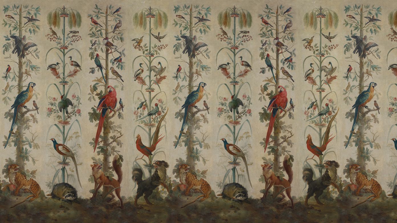 Paradise Lollipop: kleurrijk bloemenbehang voor een inspirerende kinderkamer.