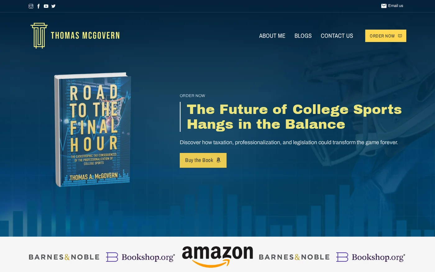 Thomas McGovern CPA desktop preview