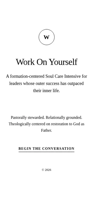 Work On Yourself mobile preview