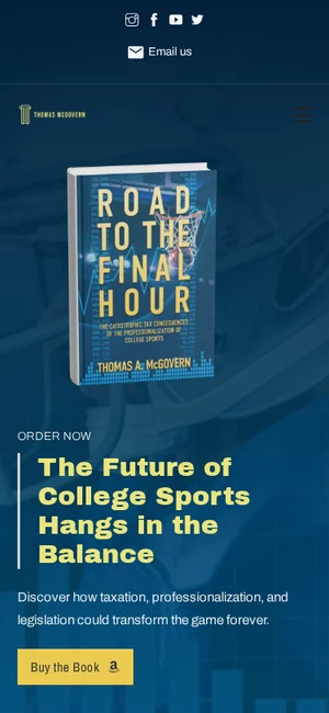 Thomas McGovern CPA mobile preview