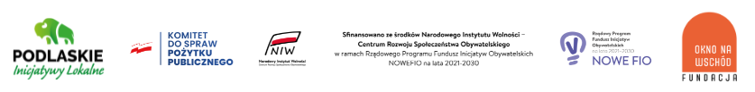 Projekt Miejsce Mocy – logo dofinansowania