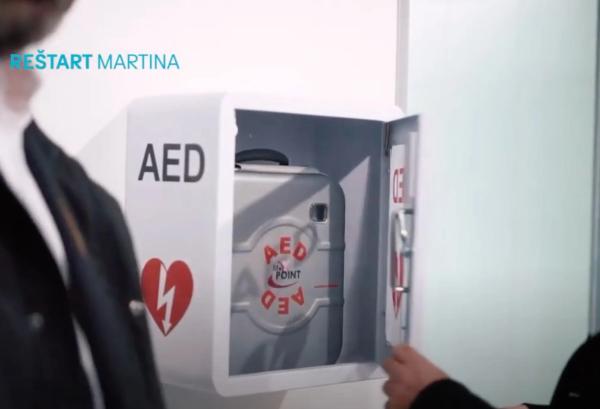 Kúpili sme defibrilátor do centra Martina