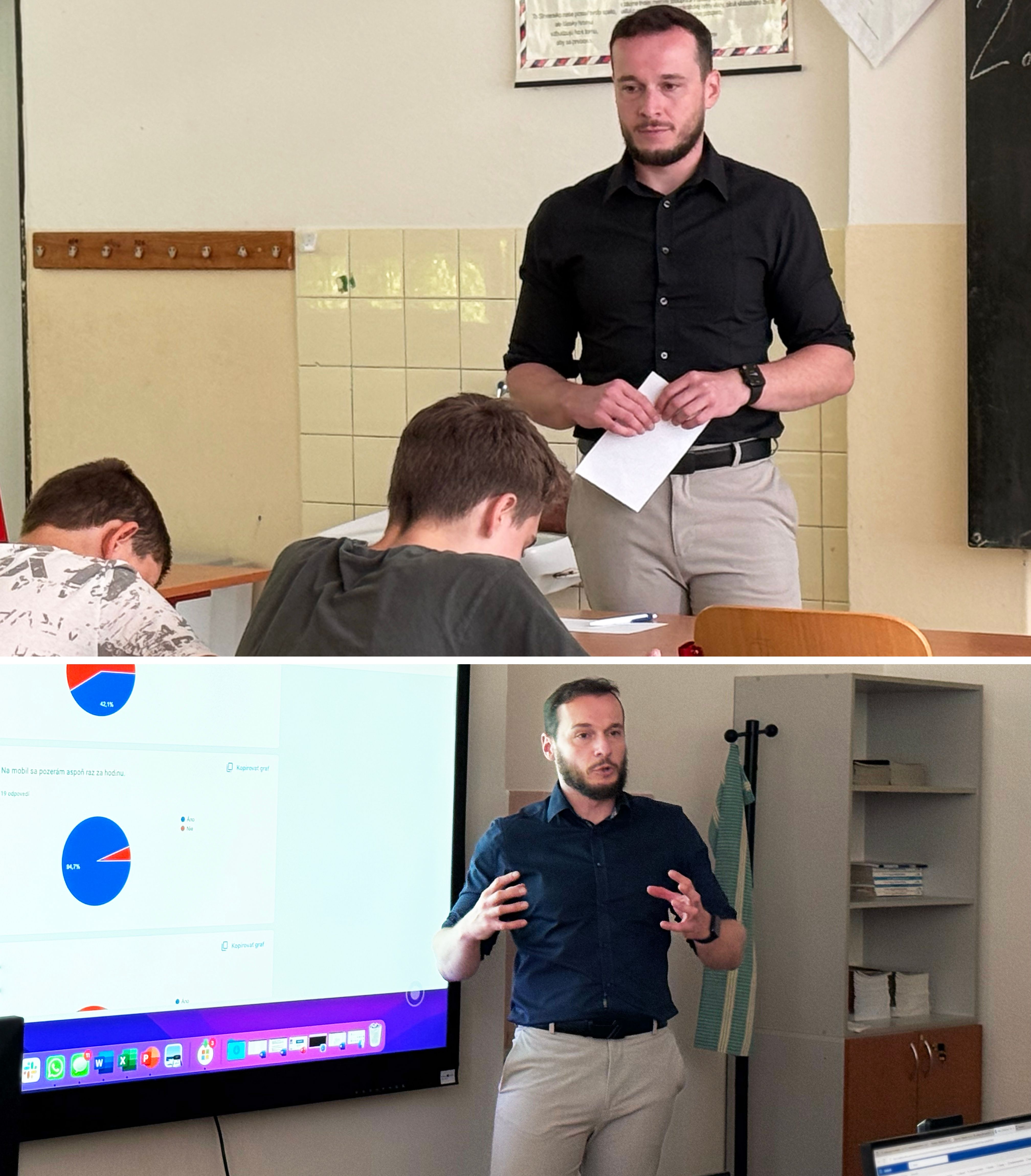 Prednášali sme na školách