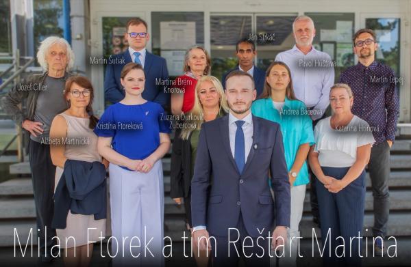 Takýto tím ľudí vo vedení mesto Martin ešte nemalo