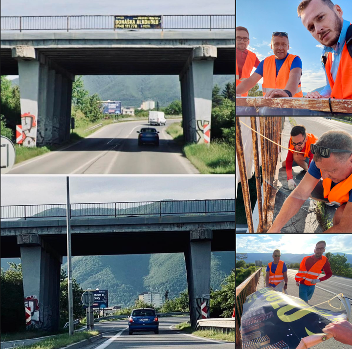 Odstránili sme ďalší kus nelegálnej reklamy 
