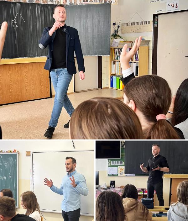 Prednášky na školách