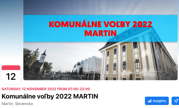 Pracujeme na vyššej účasti v komunálnych voľbách 2022