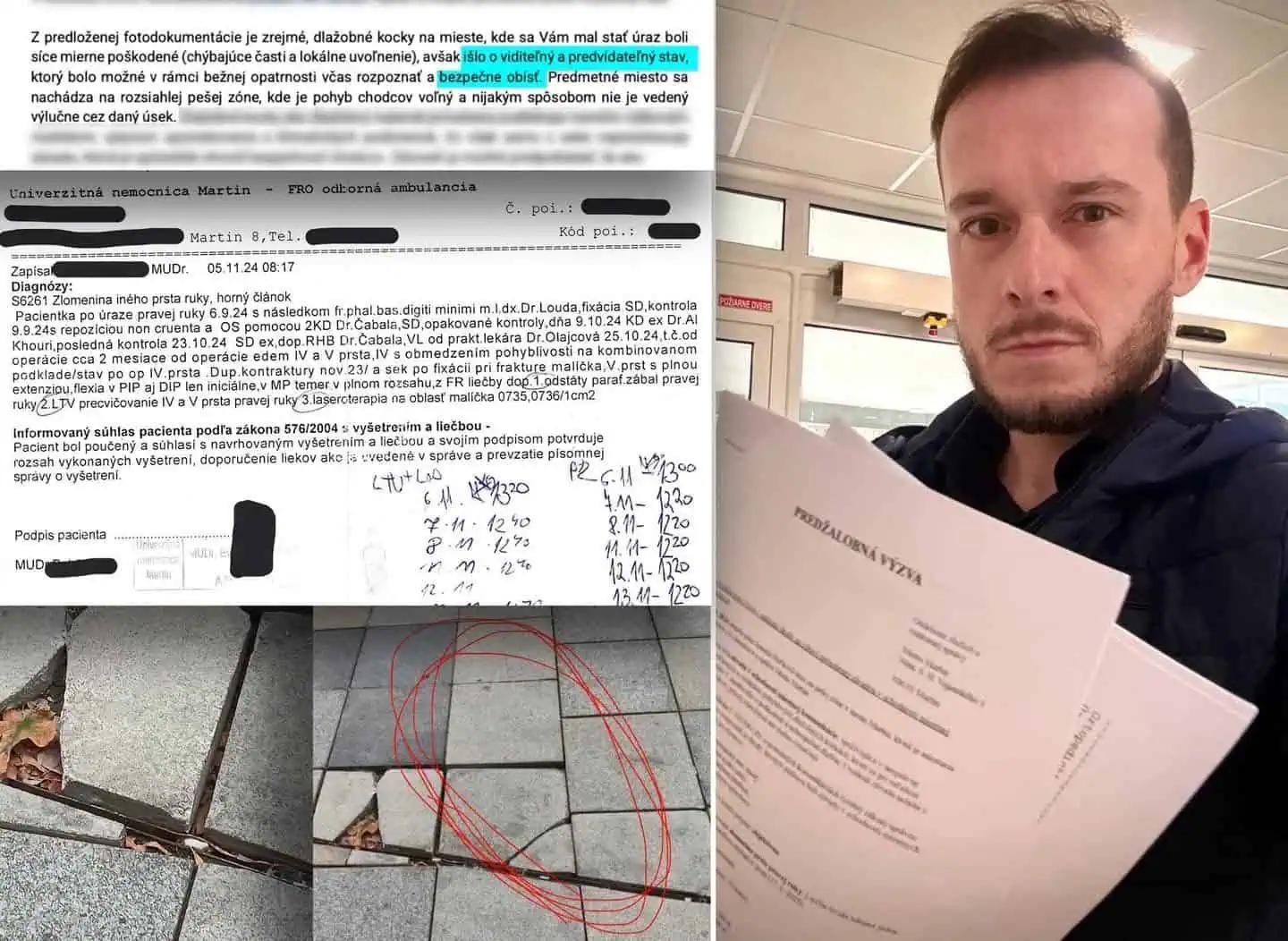 Stojíme za ľuďmi, ktorí utrpeli úraz na pešej zóne