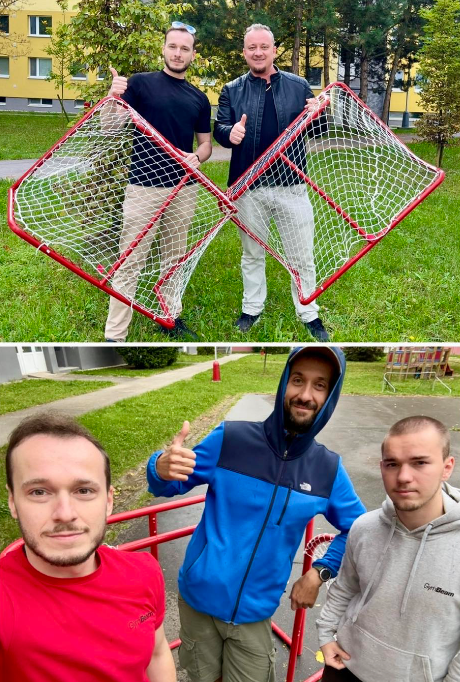 Kúpili sme pre deti 4 nové hokejbalové bránky