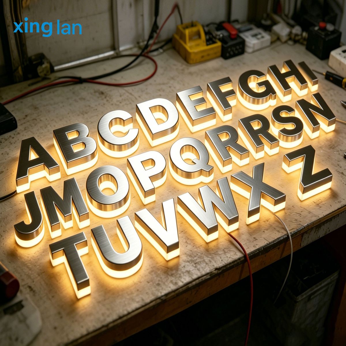 Custom Business Sign 3d Letter Sign Led Business Sign Metal Sign Custom logo Led Sign Acrylic Signs Backlit Sign Manufacturer