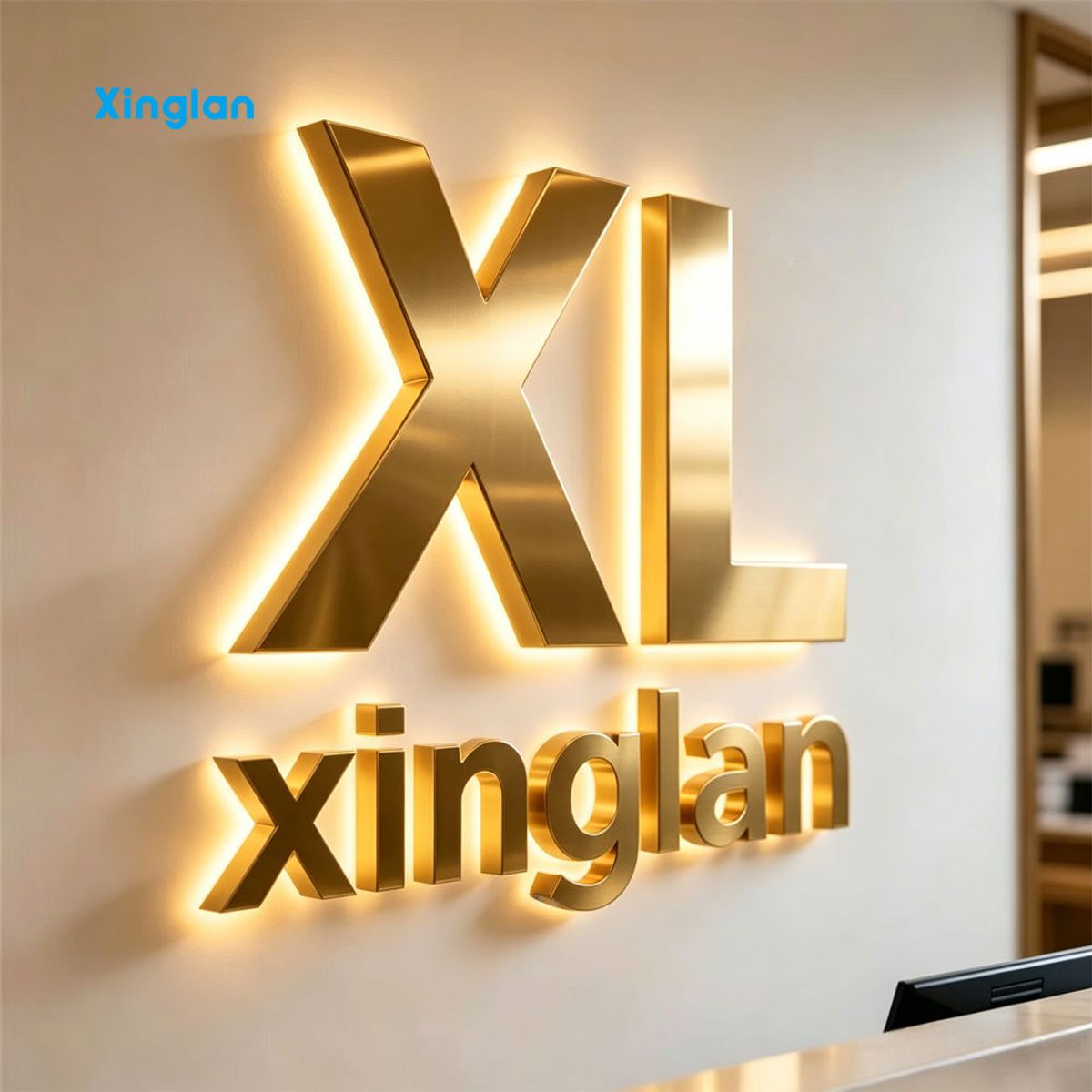 Custom 3D Light-emitting Diode Letter Sign - Personalized Acrylic LED Business Sign, Waterproof Outdoor LED Sign Board