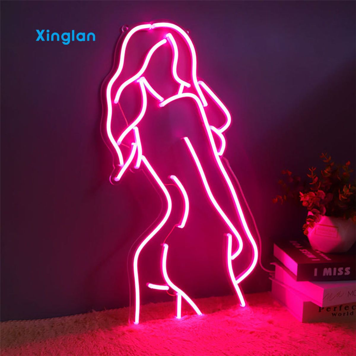 LED Neon Decorative Lights, Bar Atmosphere Lighting, Acrylic Sheets, Silicone Neon Lights Direct Manufacturer