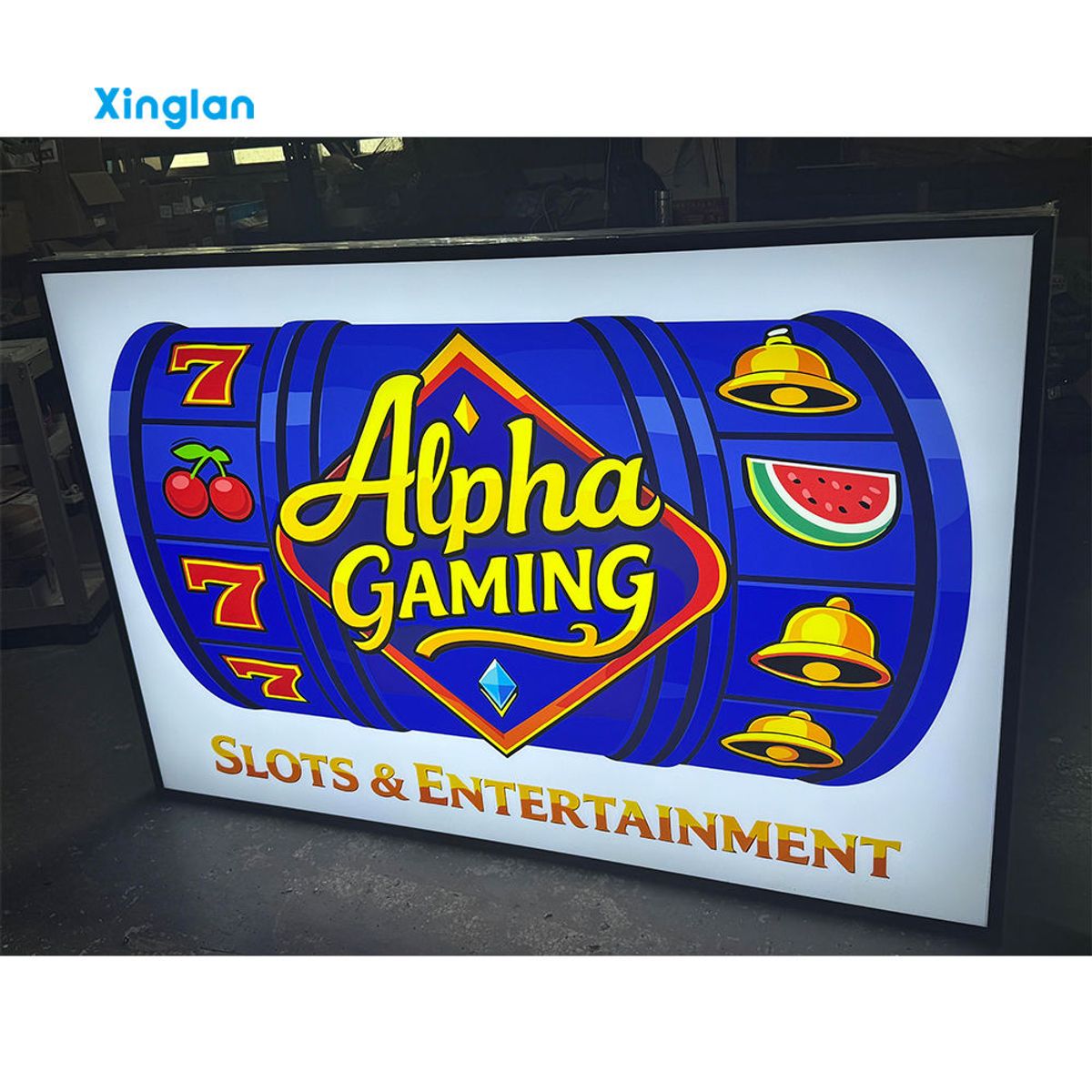 Custom SEG LED Lightbox Foldable Portable Backdrop Display Indoor Advertising Exhibition Light Box