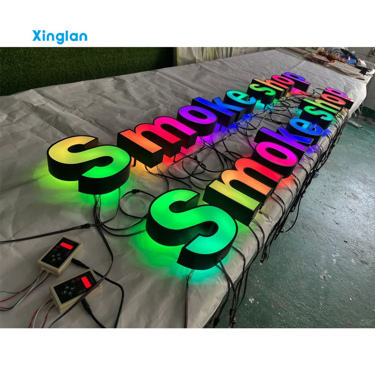 Custom Acrylic Store Signs, LED Display Screens, Custom LED Signs, Custom Commercial Signage, 3D Lettering Signs