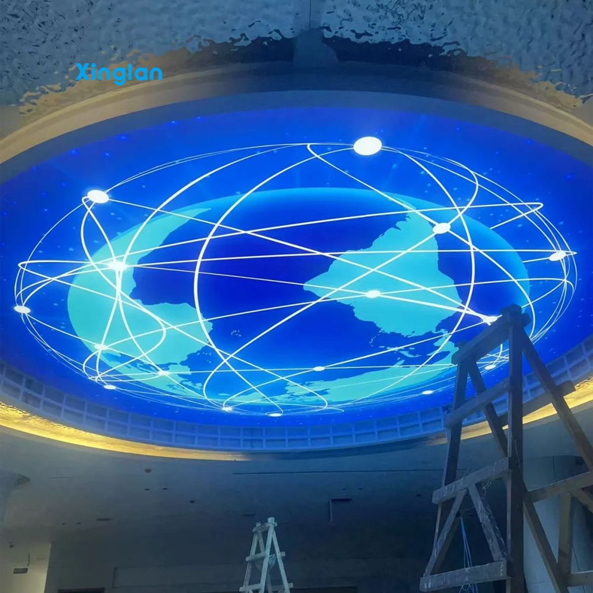 Stretch Ceiling Lights and Lightbox Fabrics Manufacturer for Private Dining Rooms in Restaurants