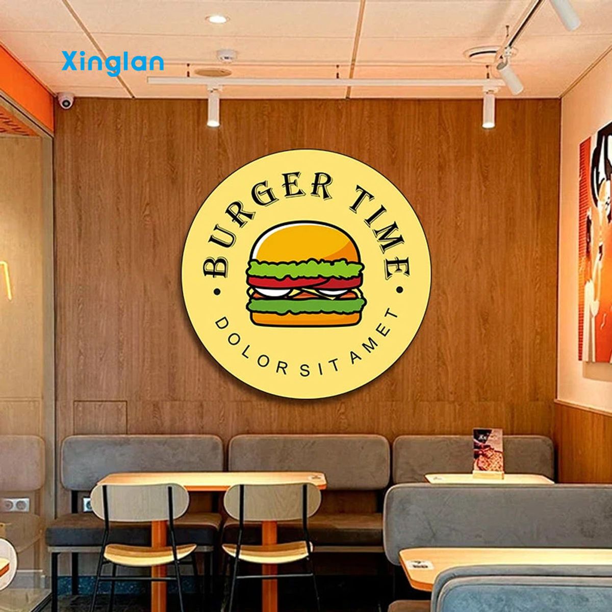 Advertising Light Boxes Round Fabric Light Boxes, Soft Film Light Boxes Custom LED Fabric Light Boxes with Translucent Soft Film