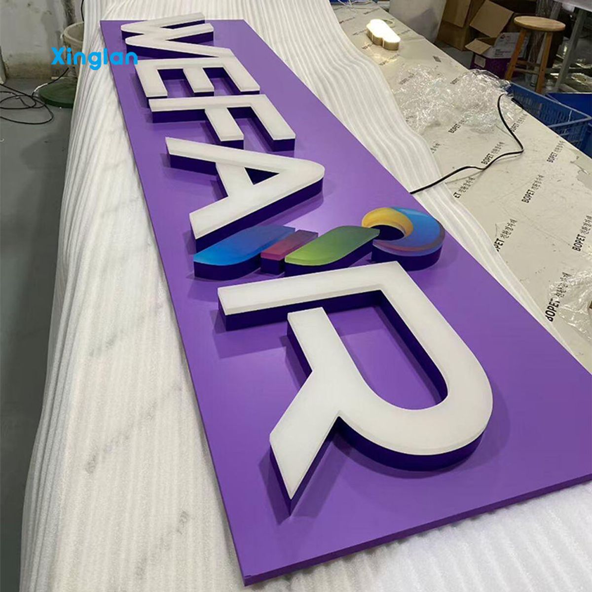 Backlit Signs Custom Commercial Signs | Stainless Steel Letters Illuminated Letters Custom Acrylic Business Signs 3D Letters
