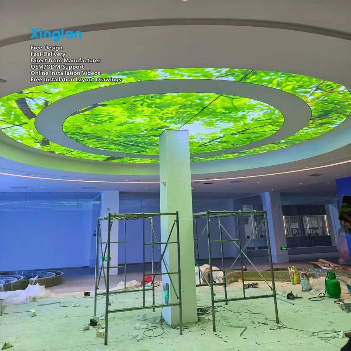 Stretch Ceiling Membranes, PVC Soft-film Light Boxes, Translucent Stretch Ceiling Membranes, Stretch Fabric Ceilings,