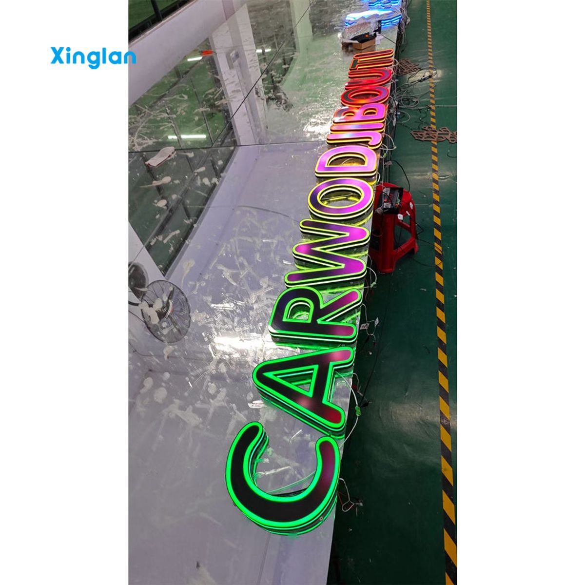 Custom LED Signage with Logos Digital Signage 3D Lettering Outdoor Advertising Custom Acrylicsigns and Custom Commercial Signage