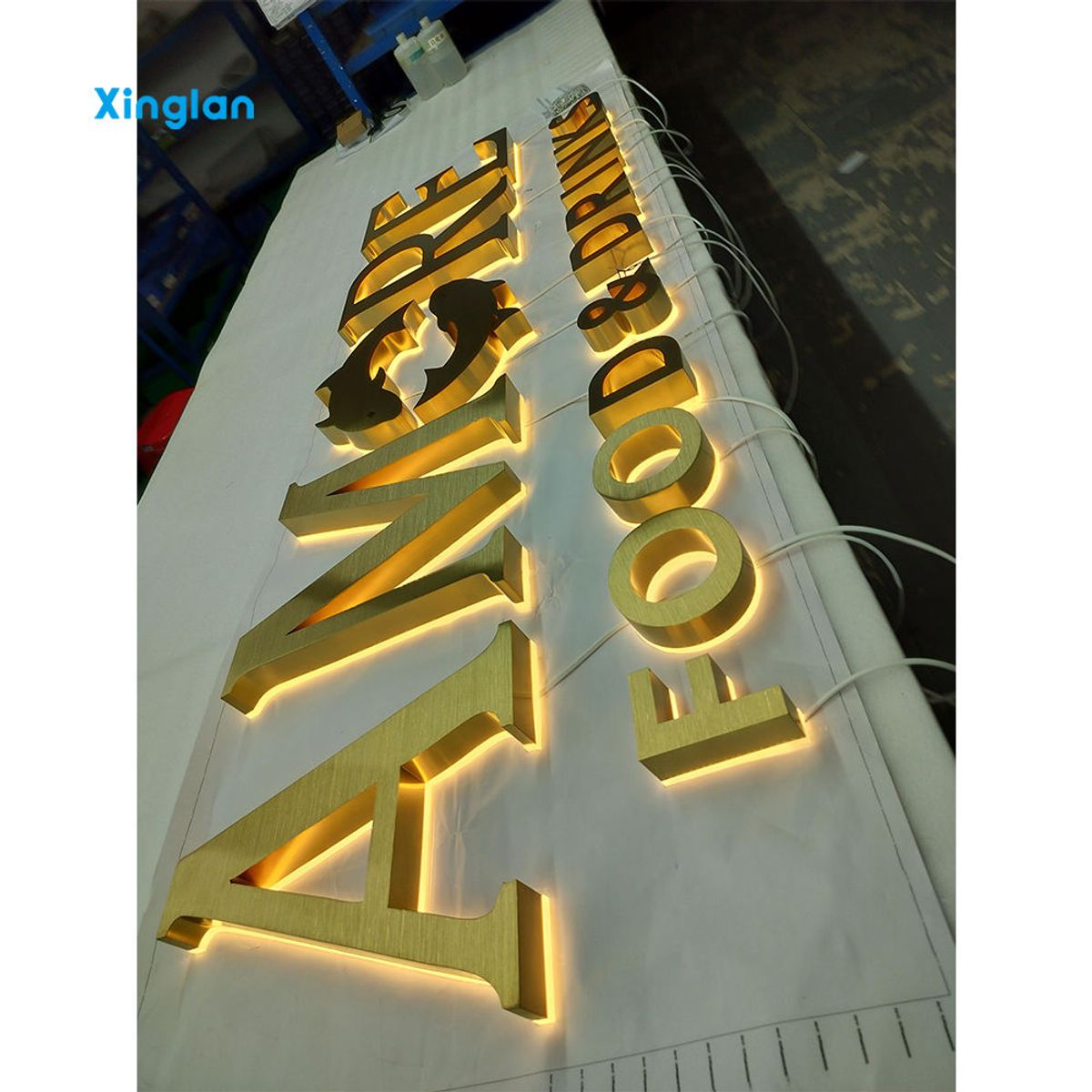 Custom Business Signs, 3D LED Letter Signs, Acrylic Logo Signs, Outdoor LED Advertising Boards, Custom LED Light Business Signs