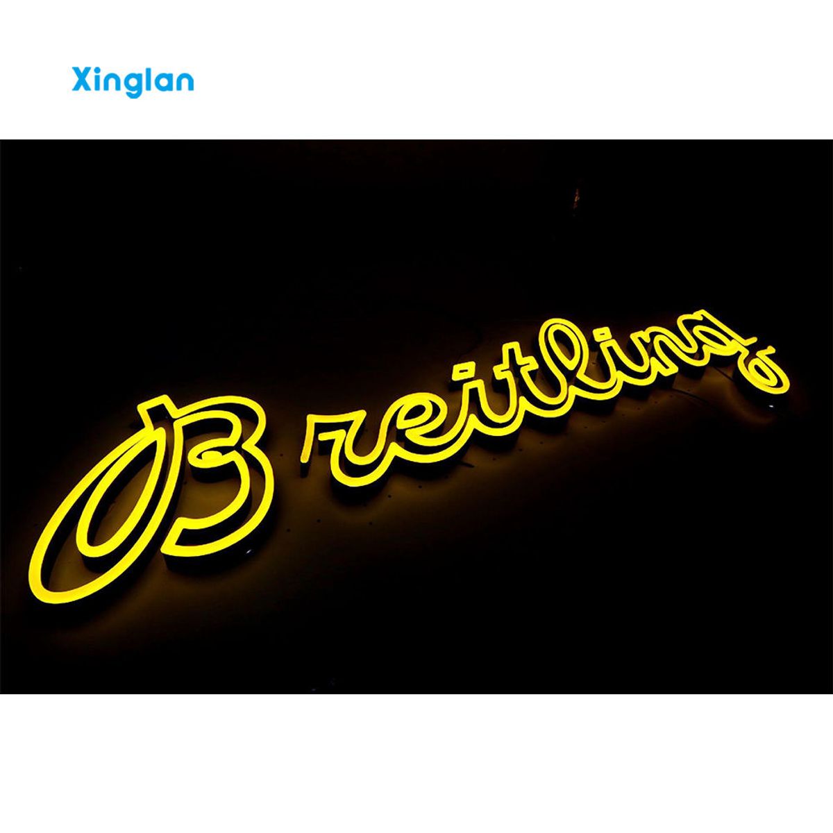 Neon Sign Custom LED Illuminated Letters for Outdoor Retail Shop Storefront Waterproof Business Advertising Signage