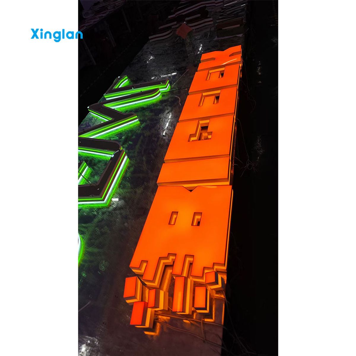 Custom LED Commercial Signs, Custom Acrylic Signs, 3D Letters, LED Lights, Custom Metal Signs, RGB Illuminated Letters