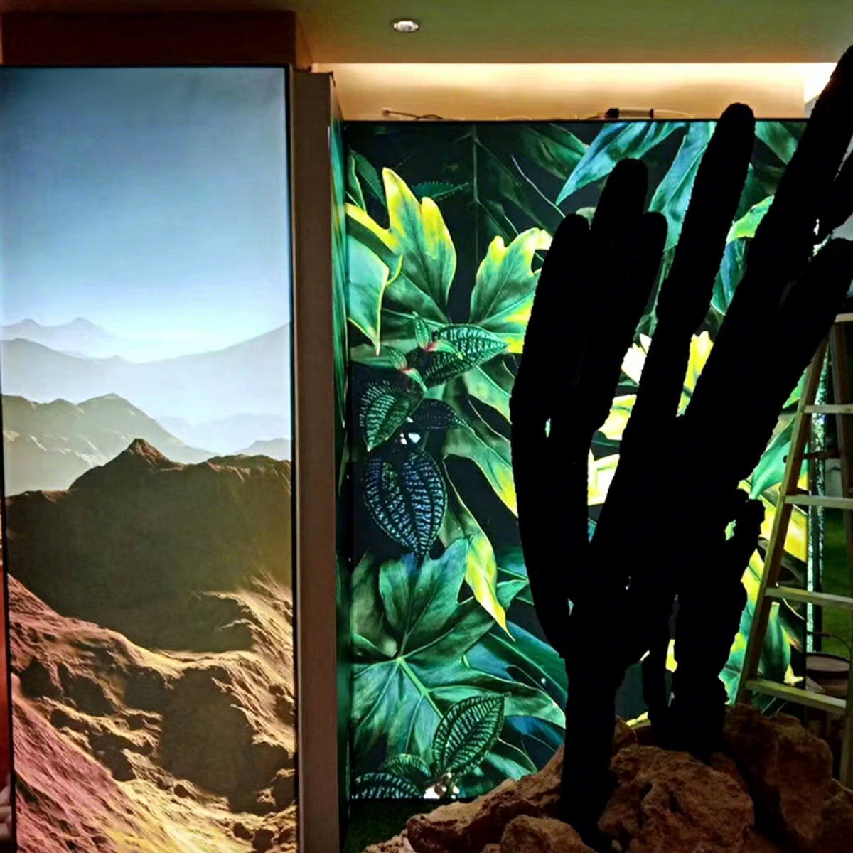 Aluminium Frame Fabric Led Backlit Fabric Tension Fabric Display Exhibition Poster Advertising Light Box for Indoor