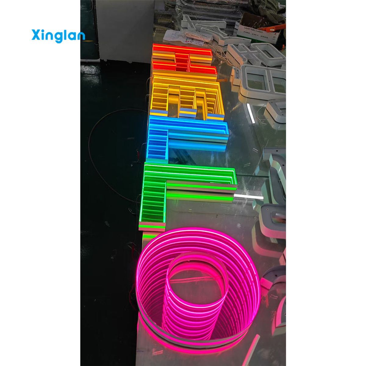 3D Letters, Commercial LED Signs, Custom LED Commercial Signs, Custom Signs, Custom Acrylic Signs, RGB Illuminated Letters