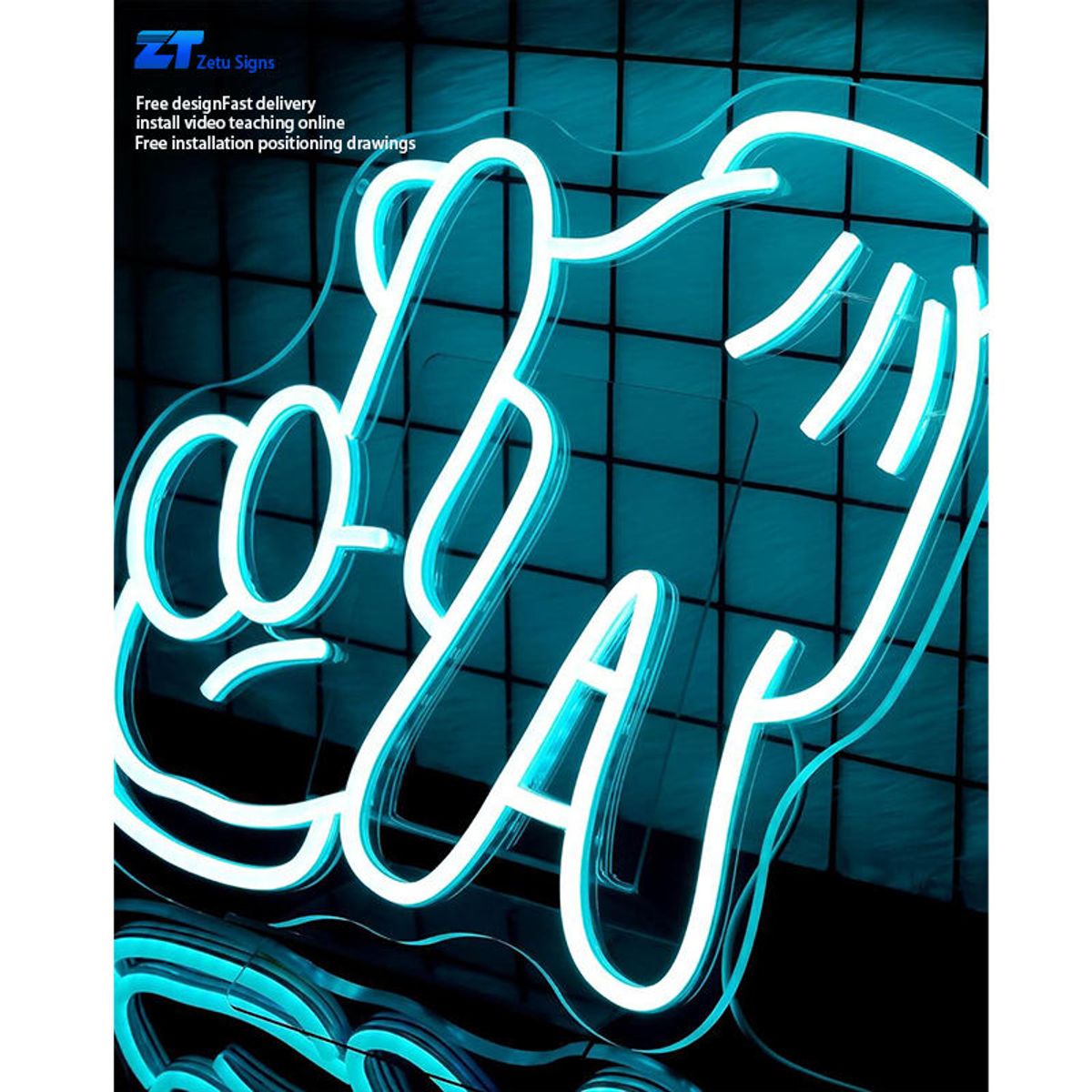 Customizable Happy Birthday Neon Sign - LED Acrylic Letter Lights for Party Decoration"Marry Me" Neon Sign