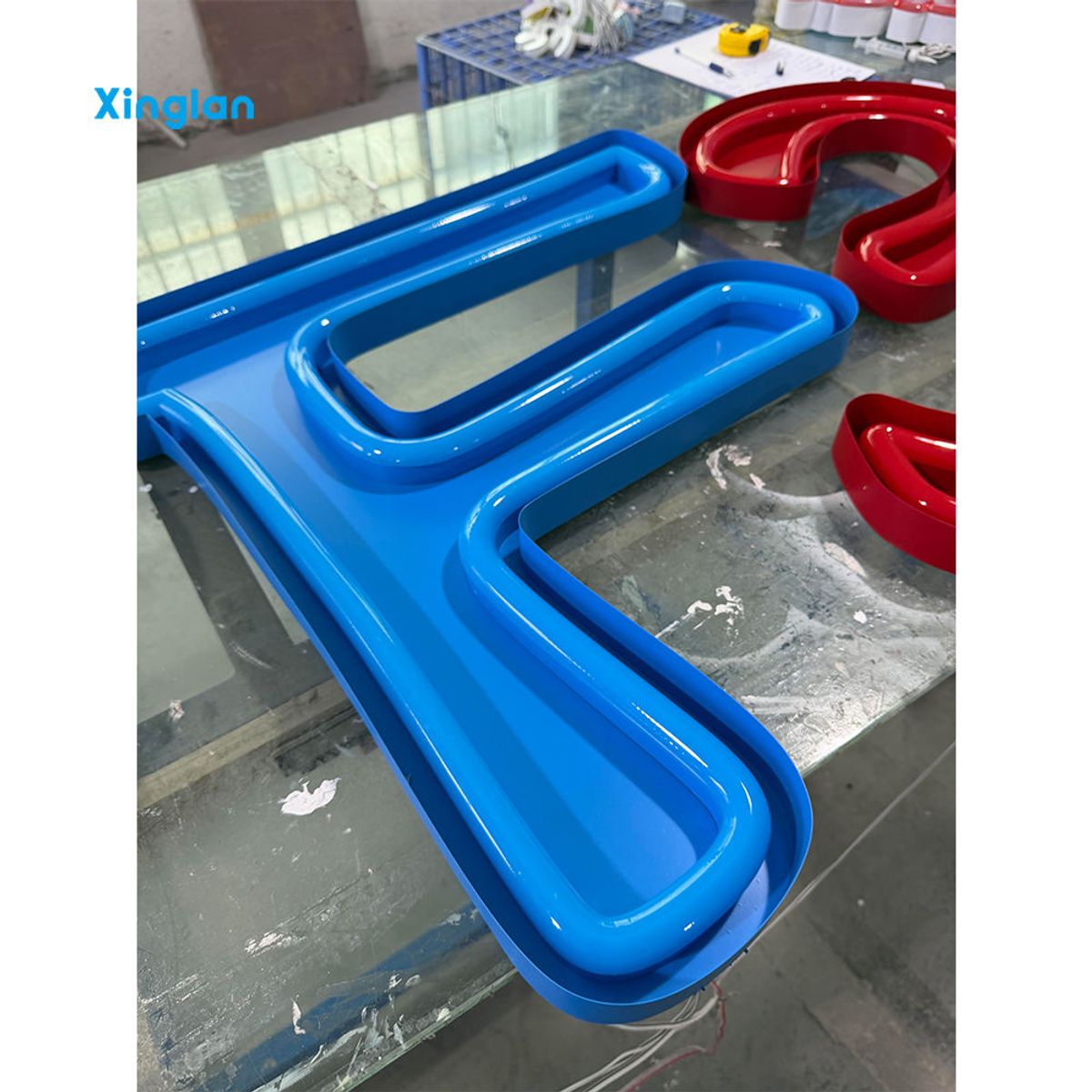 Custom LED Neon Sign 3D Illuminated Logo Letters Waterproof for Storefront Cafe Salon Retail Shop Outdoor Advertising Decor