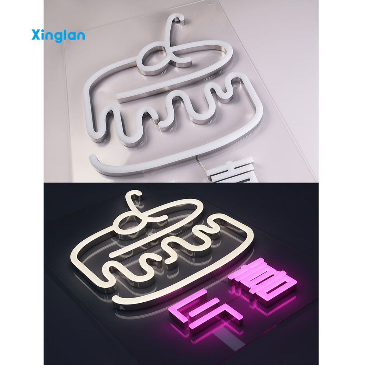 Custom Neon Letters Led Neon Flex Luz Neon Flexible Led Illuminated Sign for Bar Wall Decor Party Event