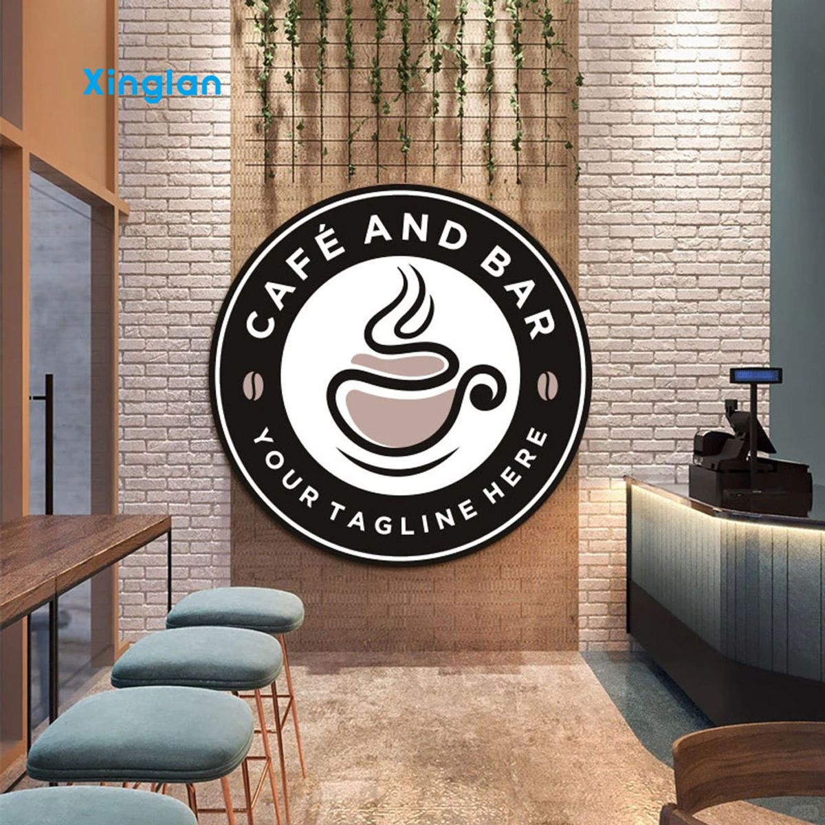 Round Soft-film Light Boxes, Round Fabric Light Boxes, LED Soft-film Light Boxes Manufacturer. Suitable for Cafés and Bars.