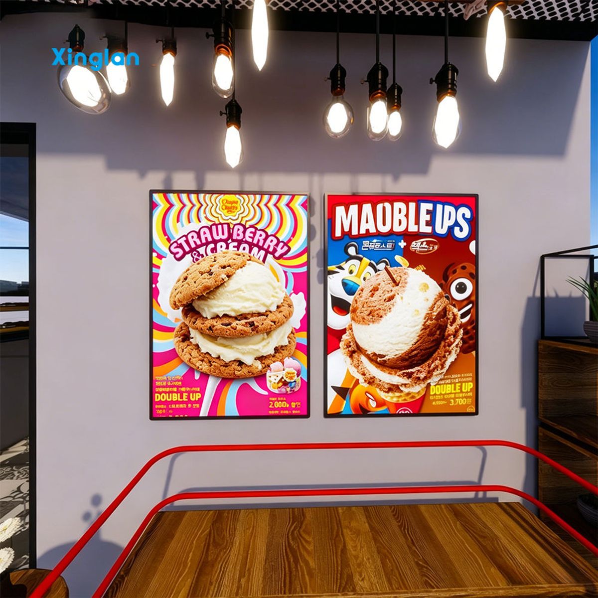 Advertising Light Boxes, LED Light Boxes, Ultra-Thin Backlit Light Boxes, Posters, Menus, Movie Posters, LED Light Box Displays