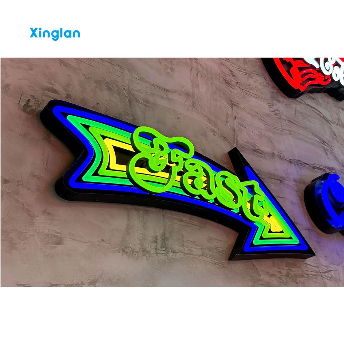 3D Neon Sign Custom LED Illuminated Letters for Bedroom Living Room Gaming Room Aesthetic Home Wall Art Decor