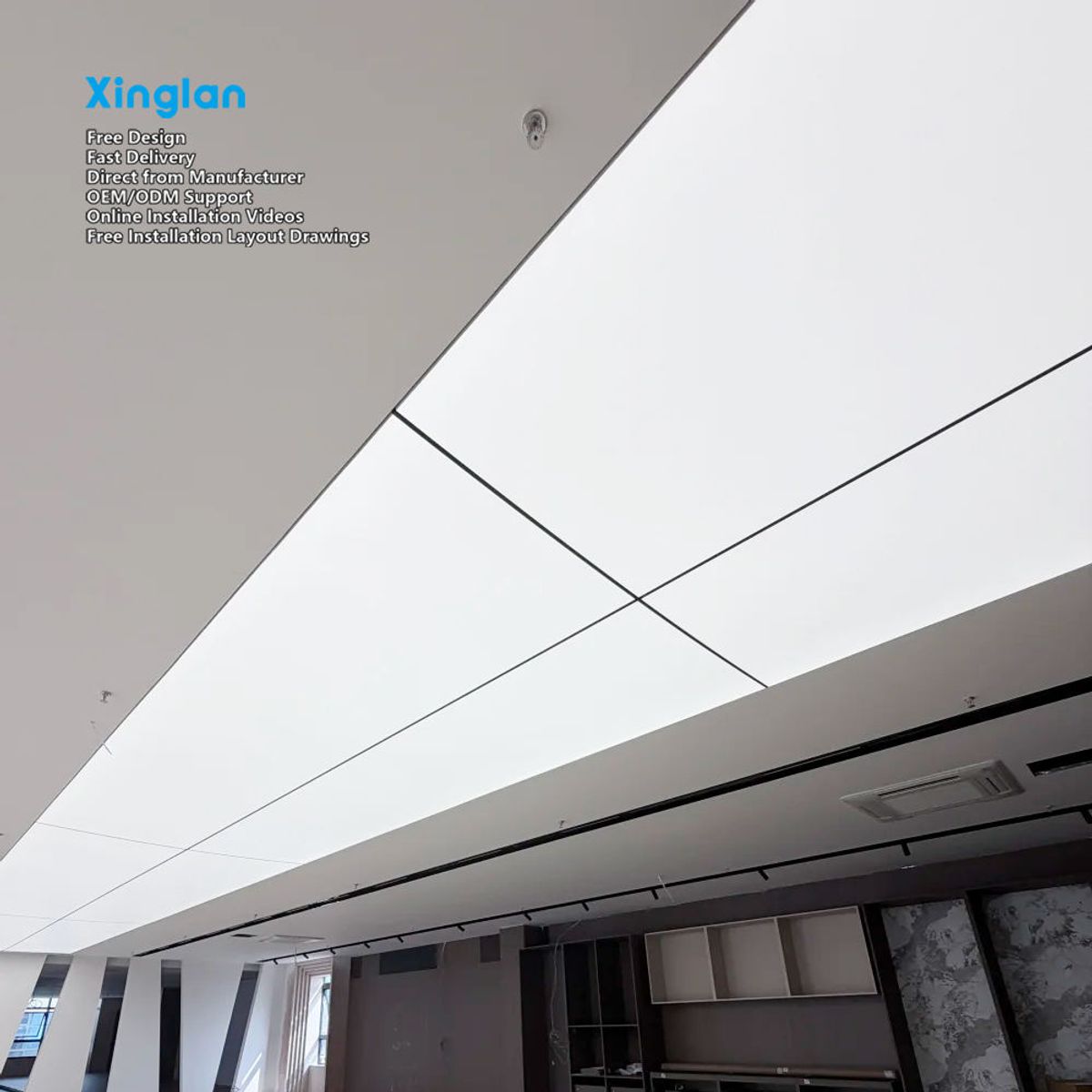 Custom Dynamic Illuminated Indoor Rectangle Aluminum Alloy Slim Frame LED Strip Lights Decorative RGB Lightbox Gradient Color