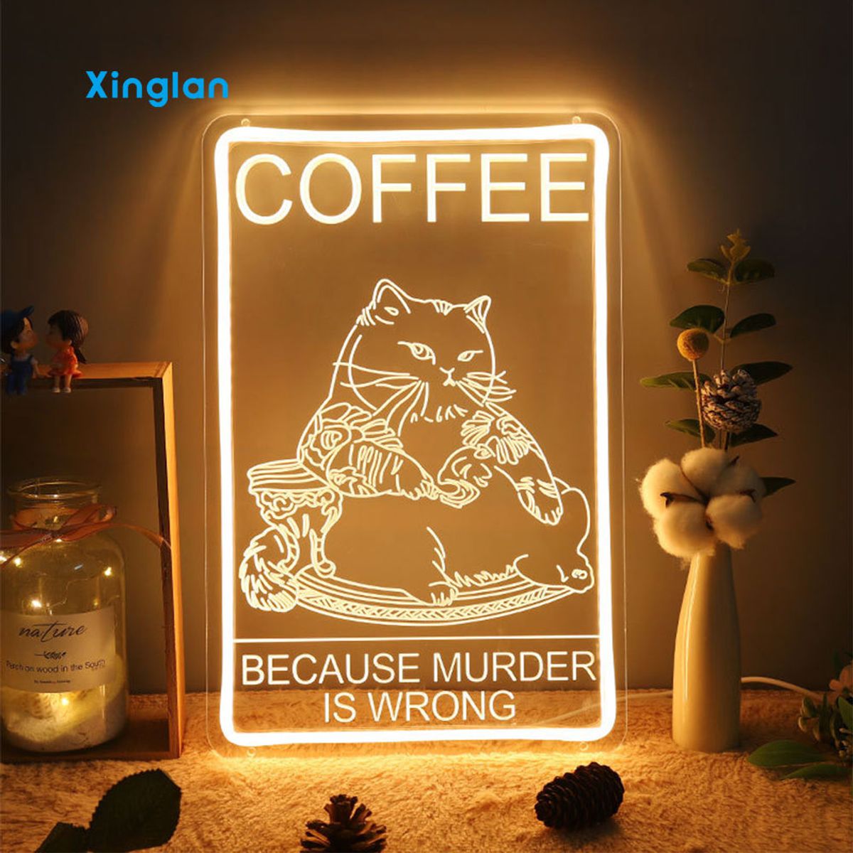 High Brightness Acrylic Backboard Neon Sign Custom Design LED Neon Light for Commercial Store Logo Party Event Decor