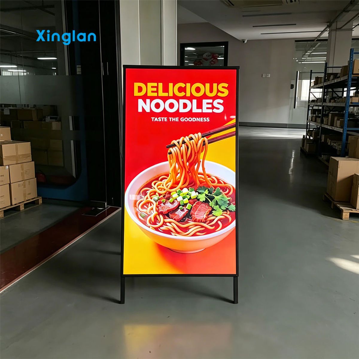 Factory Custom Ultra Thin LED Pull Out Light Box High Brightness Aluminum Poster Frame Advertising Display