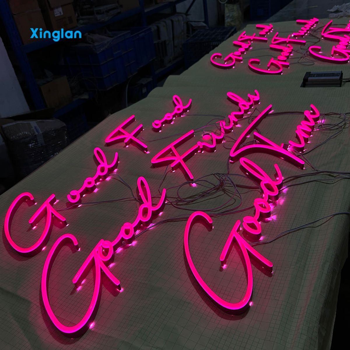 Custom 3D Neon Sign Led Illuminated Letters Neon Light for Wedding Party Event Backdrop Decoration Sign