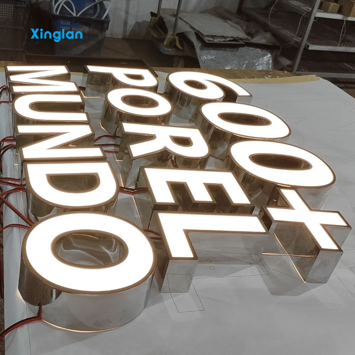 3D Letters, Custom LED Commercial Signs, Custom Signage, Custom LED Signs, Custom Logo LED Signs