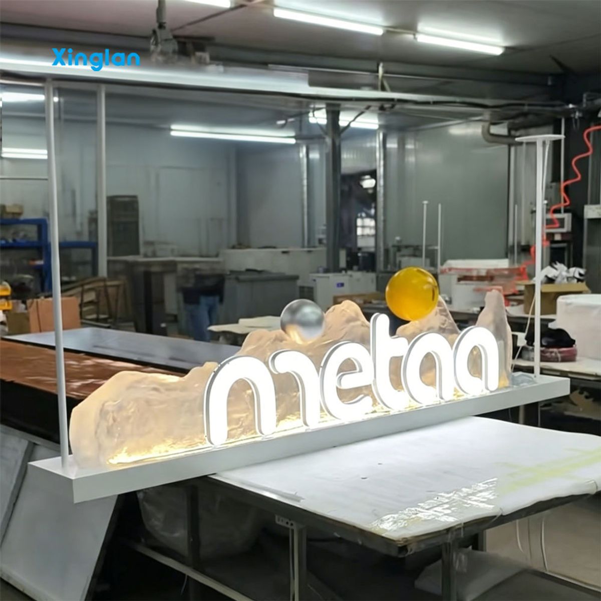 Custom LED Commercial Signs, Custom Metal Signs, Custom Corporate Logos, Custom LED Signs, Acrylic LED Signs