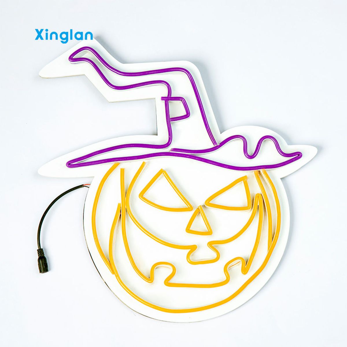 Light Box Factory Wholesale: Halloween Magic Pumpkin Glow-in-the-Dark Indoor Decorative Crystal Light Boxes